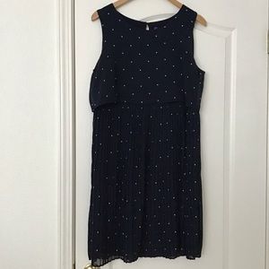 (LIKE NEW) Seraphine Navy Blue Kimmy Lift Up Nursing Dress